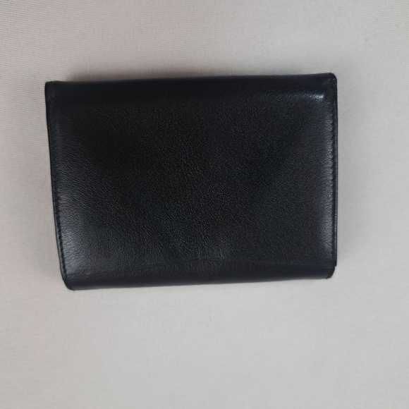 Goldpfeil Leather Wallet/Billfold Black - Picture 2 of 10